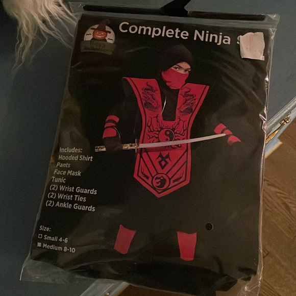Other - Ninja Costume Complete ninja costume kids NWT